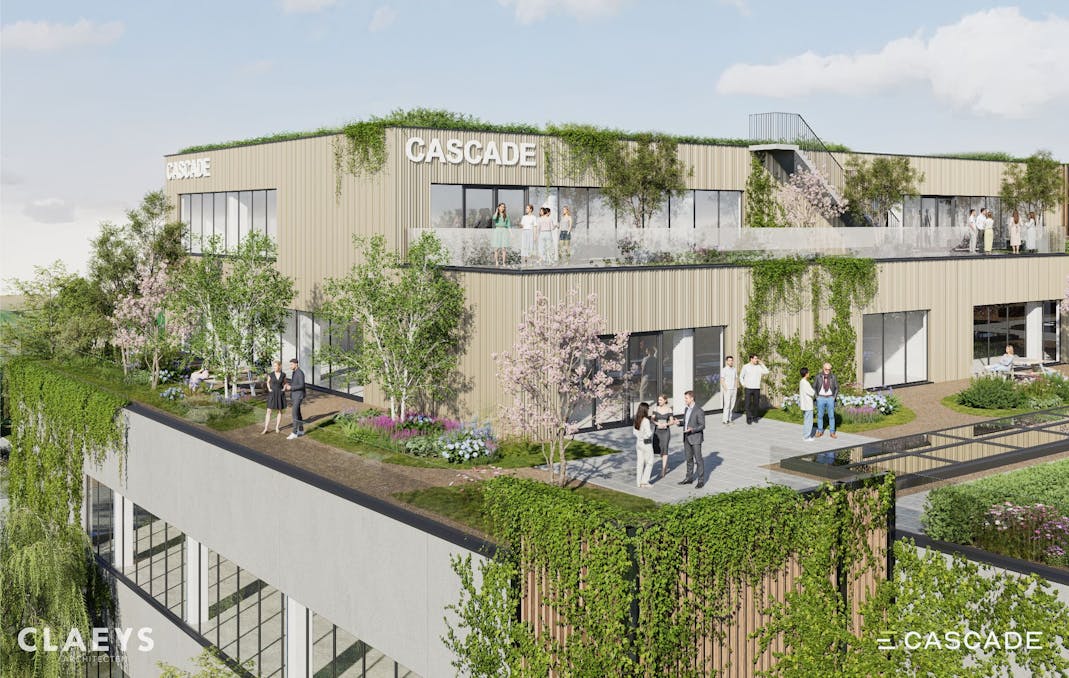 Nieuwbouw kantoor van ca. 346m² in Roeselare