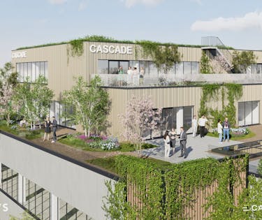 Nieuwbouw kantoor van ca. 346m² in Roeselare