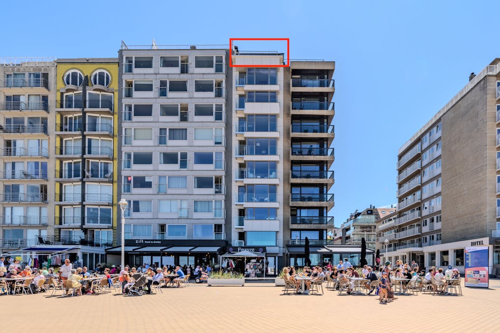 Penthouse appartement met één slaapkamer te Nieuwpoort