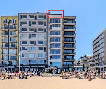 Penthouse appartement met één slaapkamer te Nieuwpoort