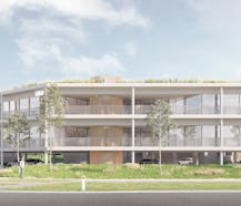 Projectgrond te koop met vergunning voor kantoorgebouw