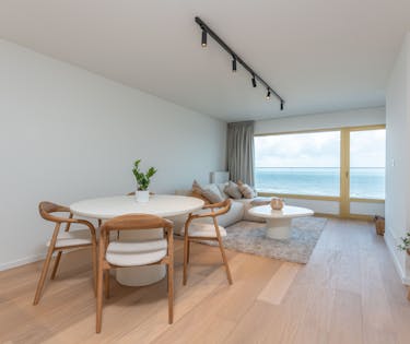 Luxueus appartement met frontaal zeezicht te koop te Blankenberge