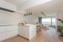 Luxueux appartement avec vue frontale sur la mer à vendre à Blankenberge