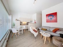 Gelijkvloers appartement met terras te huur in Knokke-Heist