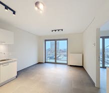 Modern éénslaapkamer-appartement aan het hippe Dok Noord