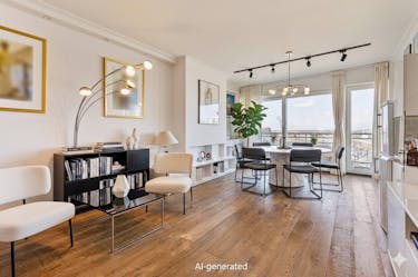 Appartement met frontaal havenzicht te koop in Blankenberge