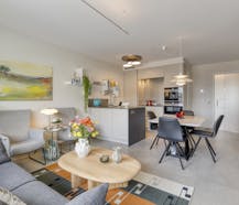 Instapklaar appartement met ruim terras in Koksijde dorp