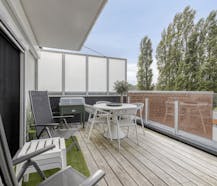 Instapklaar appartement met ruim terras in Koksijde dorp
