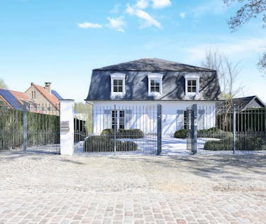Unieke villa te koop op een royaal perceel te Melle