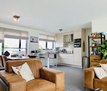 Drieslaapkamer duplex-appartement te huur in Alken
