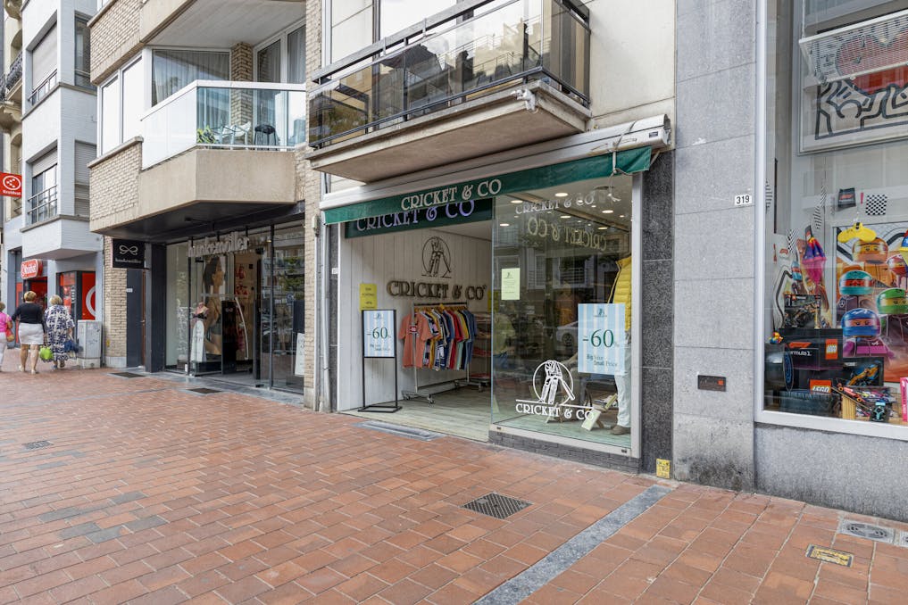 Propriété commerciale (113 m²) dans la Lippenslaan à Knokke