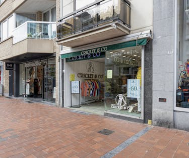 Propriété commerciale (113 m²) dans la Lippenslaan à Knokke