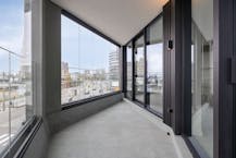 Nieuwbouwappartement met twee slaapkamers te huur in Antwerpen 