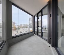 Nieuwbouwappartement met twee slaapkamers te huur in Antwerpen