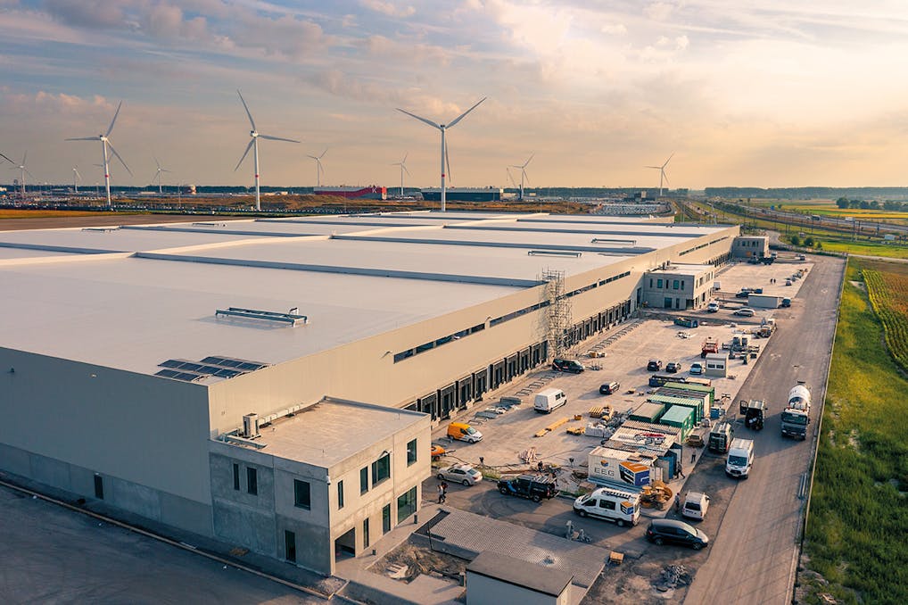 Logistieke units te huur in Zeebrugge Green Logistics 