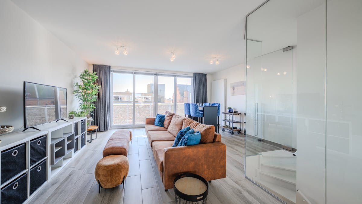 Magnifiek duplexappartement met zonneterras te Oostende