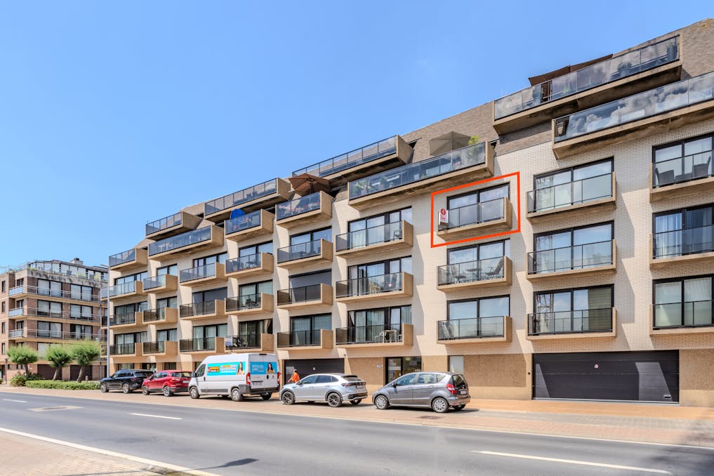 Studio met slaaphoek en zonnig terras te Middelkerke