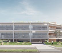 Projectgrond te koop met vergunning voor kantoorgebouw