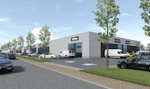 Nieuwbouw KMO-unit van ca. 233 m² in Dentergem