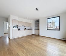 Uccle - Penthouse d'une chambre + terrasse + parking.