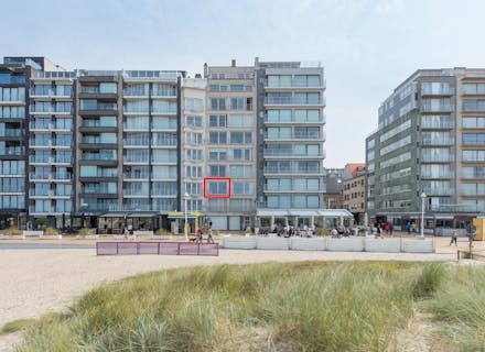 Gerenoveerd appartement met zeezicht te Nieuwpoort!