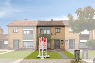 Verzorgde woning met 3 slaapkamers te koop in Harelbeke!