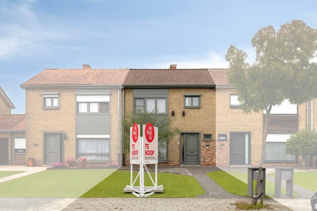 Verzorgde woning met 3 slaapkamers te koop in Harelbeke!