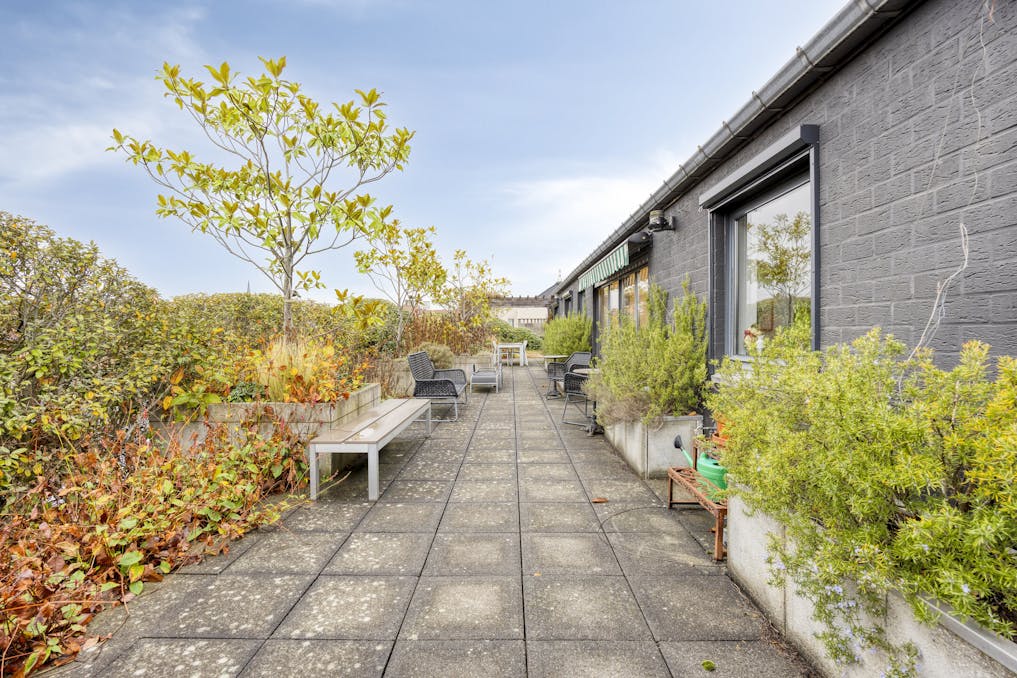 Bright penthouse with south-facing terrace of 100m²