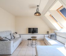 Ruim appartement te koop met twee slaapkamers.