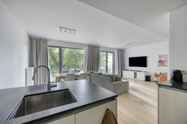 Appt récent 1 ch dans un cadre verdoyant sur le site du VUB.