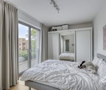 Recent 1-slpk appartement, gelegen in het groen bij de VUB