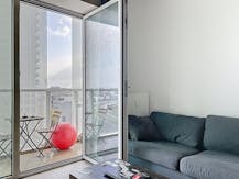 Instapklare studio met terras te koop in de Parktoren Antwerpen