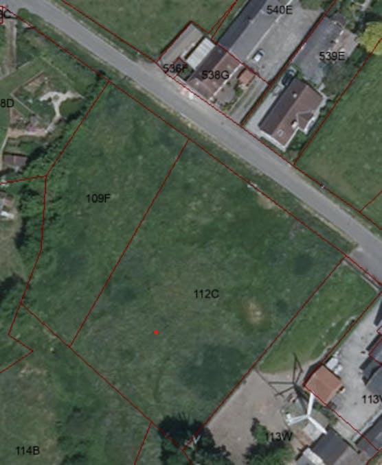 Bouwgrond met prachtig uitzicht te koop in Ellezelles