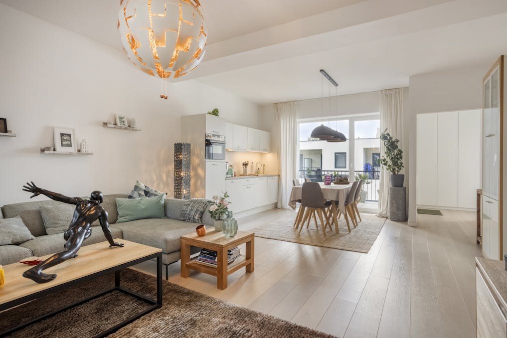 Appartement met 3 slaapkamers in afgesloten woonerf