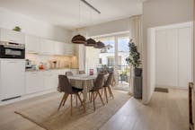 Appartement met 3 slaapkamers in afgesloten woonerf