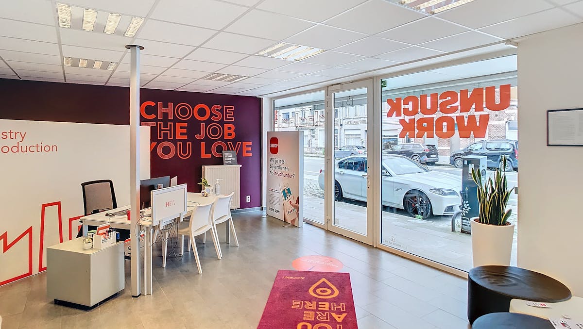 Recent kantoor te huur in Roeselare