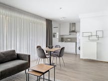 Gemeubeld 1-slaapkamer appartement dichtbij Tour & Taxis