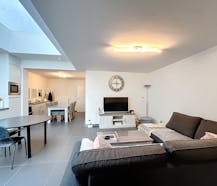 Gelijkvloers appartement met 2 kamers en koer in Poperinge