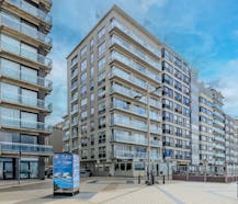 Prachtig hoekappartement met 1 slaapkamer en zijdelings zeezicht te koop te Middelkerke!