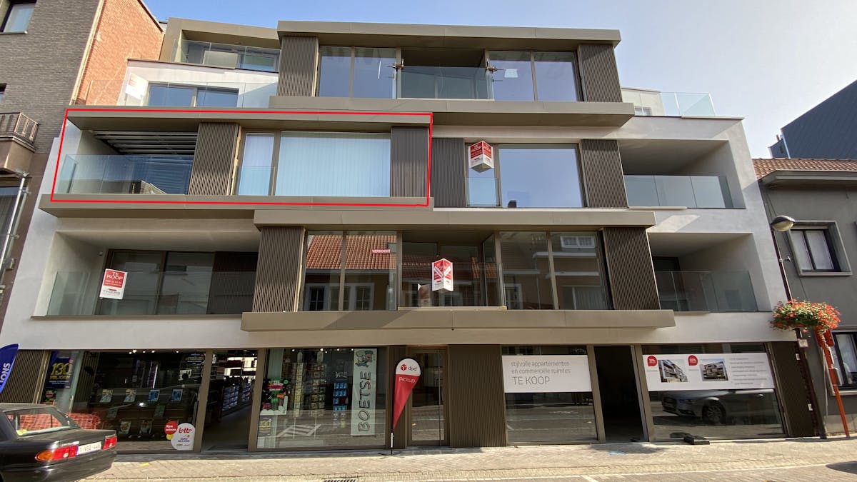 Luxe nieuwbouw appartement in centrum Waregem te huur