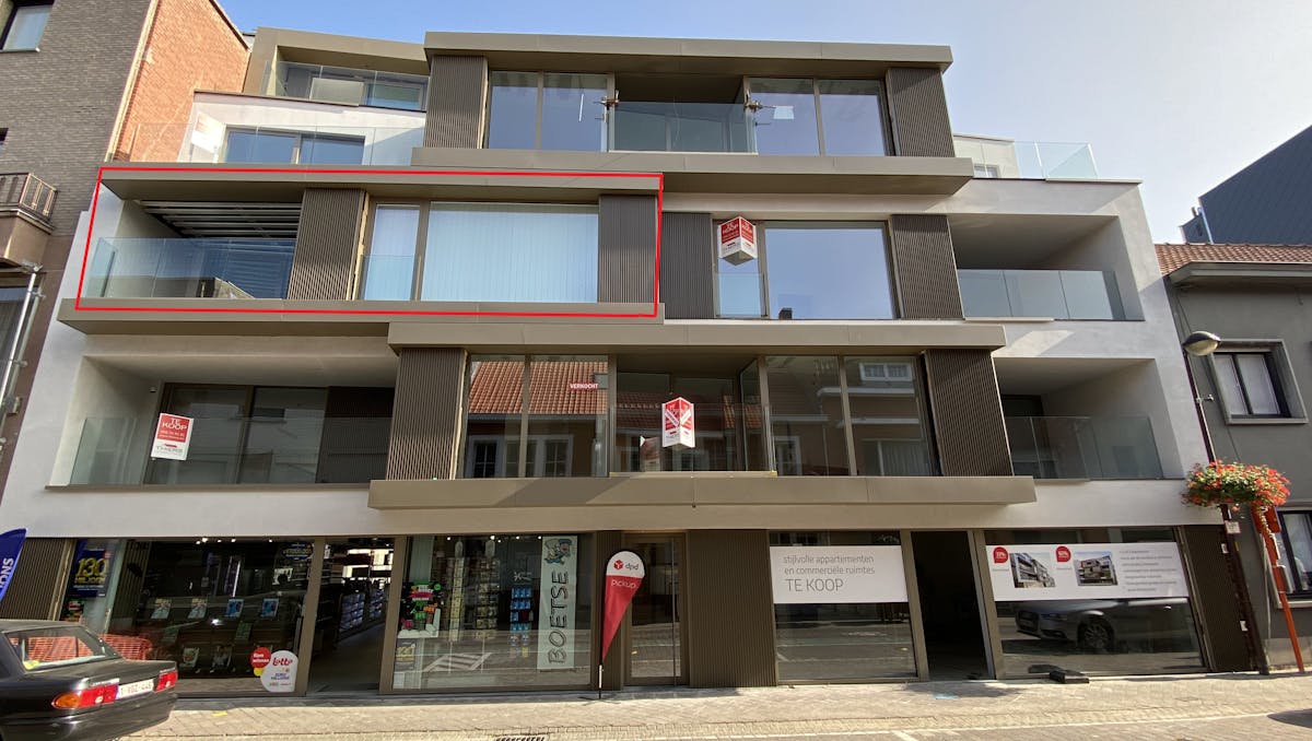 Luxe nieuwbouw appartement in centrum Waregem te huur