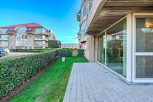 Ruim twee slaapkamer appartement met zongerichte tuin te Middelkerke!