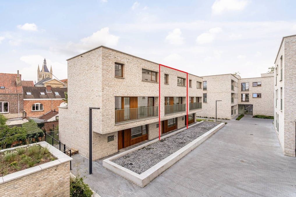 Nieuwbouwwoning te huur in Ieper centrum