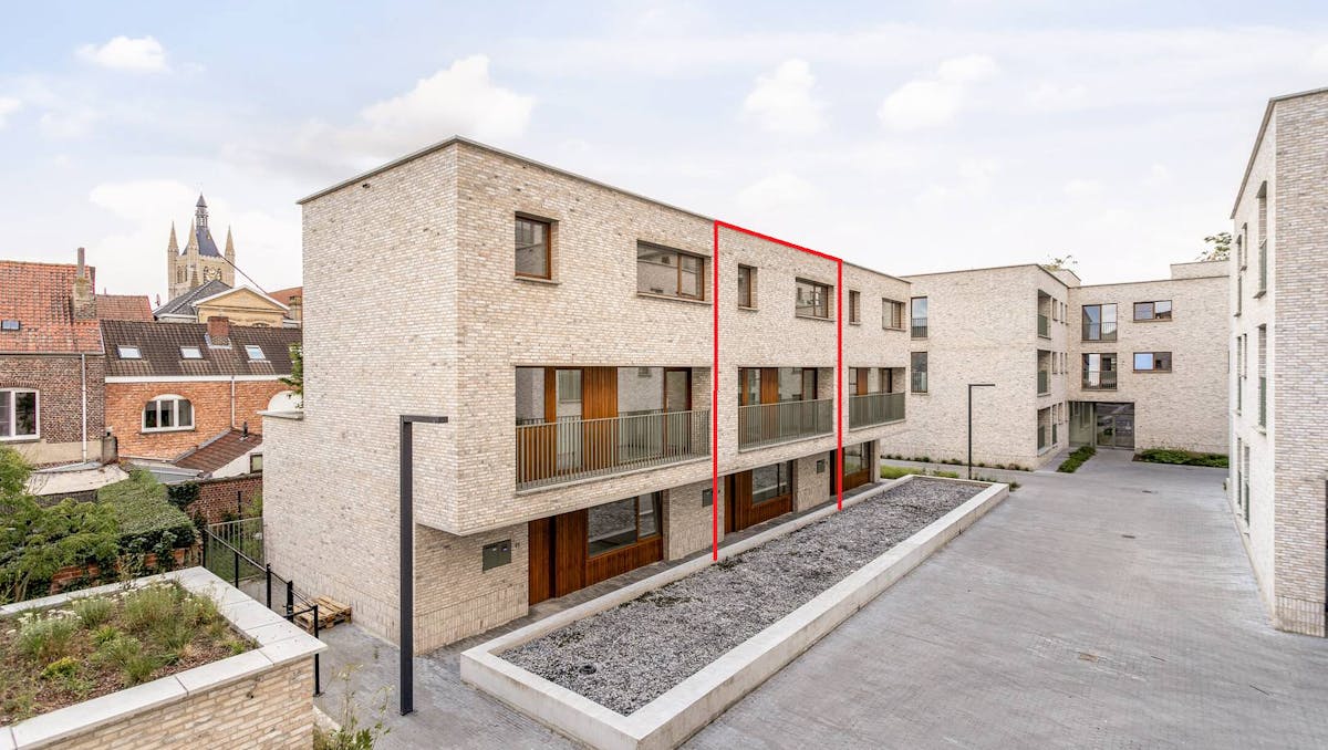 Nieuwbouwwoning te huur in Ieper centrum