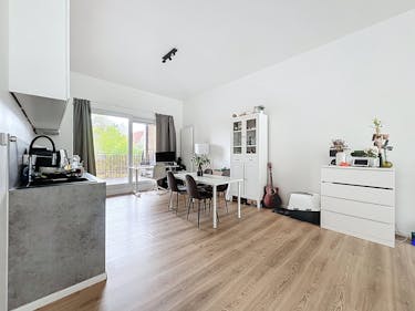 Instapklaar appartement met 2 slaapkamers en terras te Gent