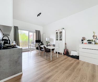 Instapklaar appartement met 2 slaapkamers en terras te Gent