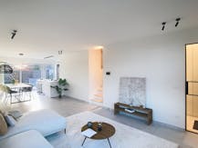 Halfopen nieuwbouwwoning met 4  kamers en tuin in Brielen