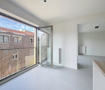 Tour & Taxis - Groot 1 slaapkamer appartement met uitzicht