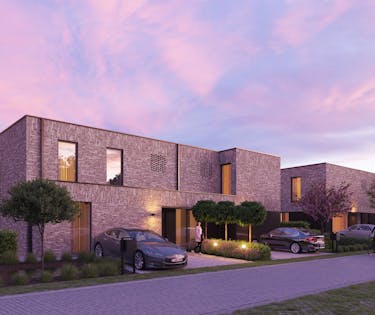 Nieuwbouwwoning met 3 slaapkamers te Meise