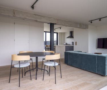 Penthouse met gigantische terrassen te huur in centrum Kortrijk